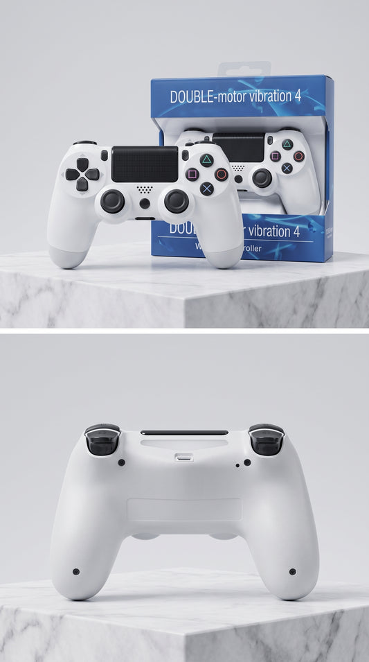 Control Inalámbrico Double Motor Vibration 4 para PS4 - Batería Recargable