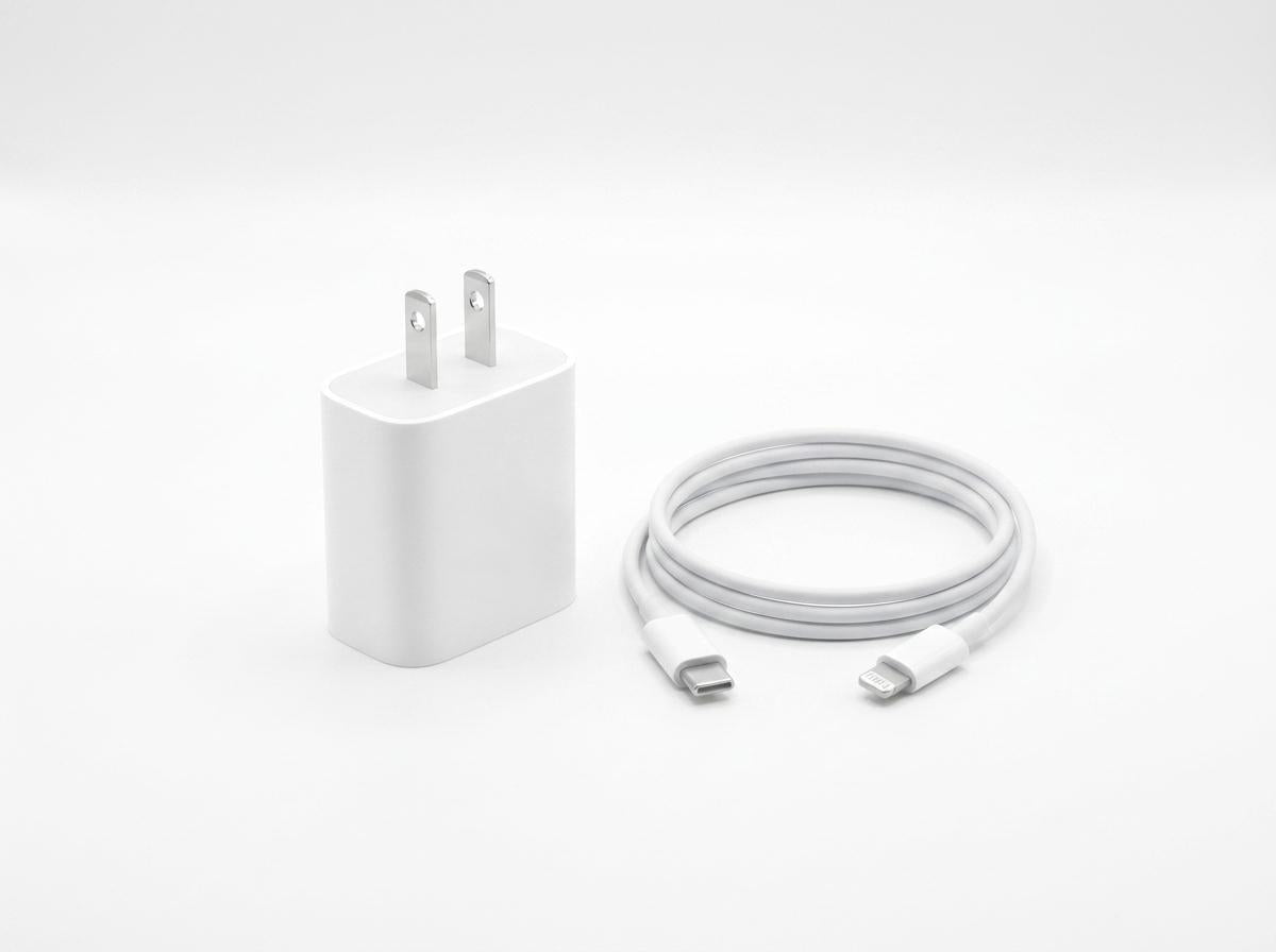 Cargador Iphone 25W USB-C + Cable Lightning | Carga Rápida