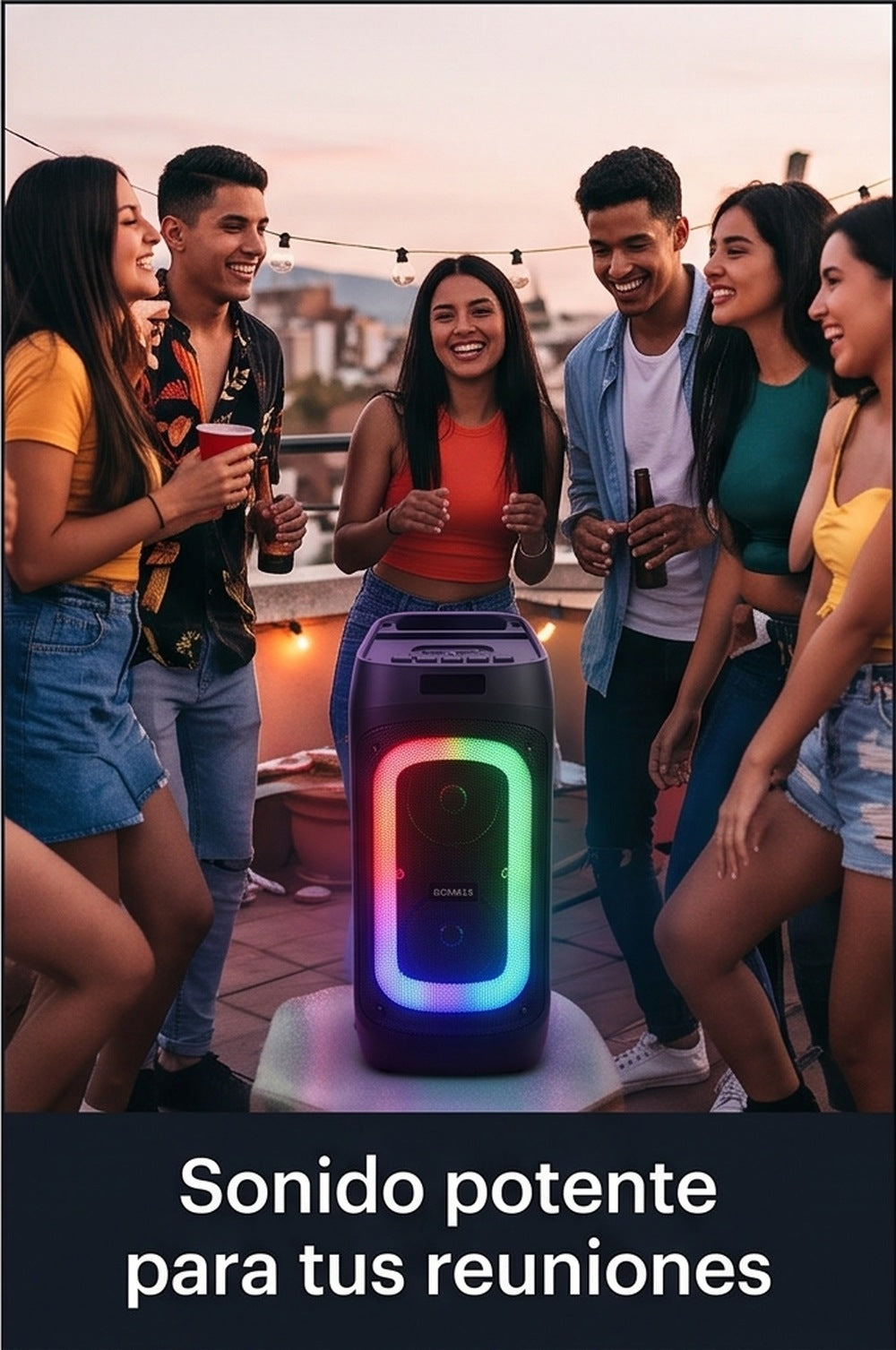 Corneta 4245 en una reunión con amigos