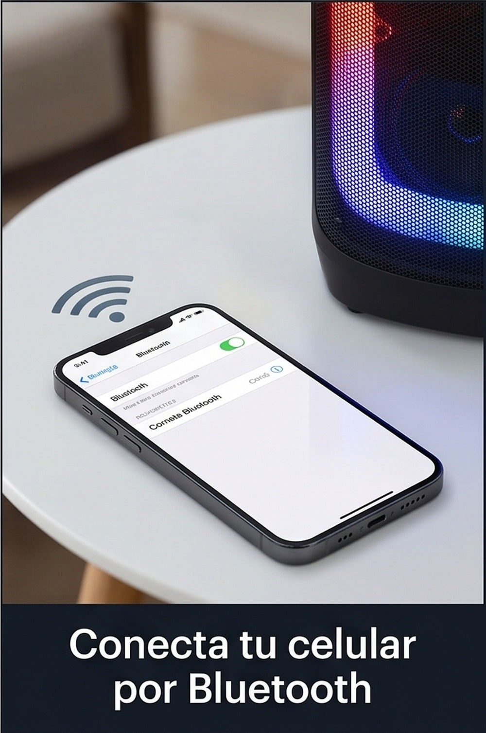 Conecta tu celular por Bluetooth a la corneta 4245