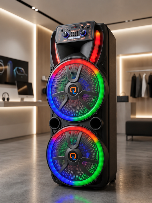 Altavoz de Fiesta Premium con Luces LED RGB