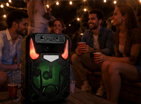 Altavoz Bluetooth Portátil XuNext Pulse 8W RGB