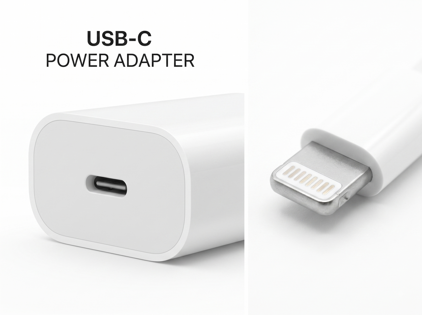 Cargador Iphone 25W USB-C + Cable Lightning | Carga Rápida