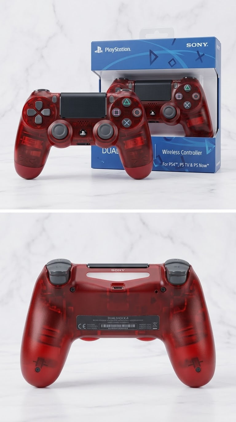 Control Inalámbrico Double Motor Vibration 4 para PS4 - Batería Recargable