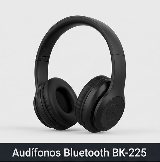 Audífonos Bluetooth BK-225 negros