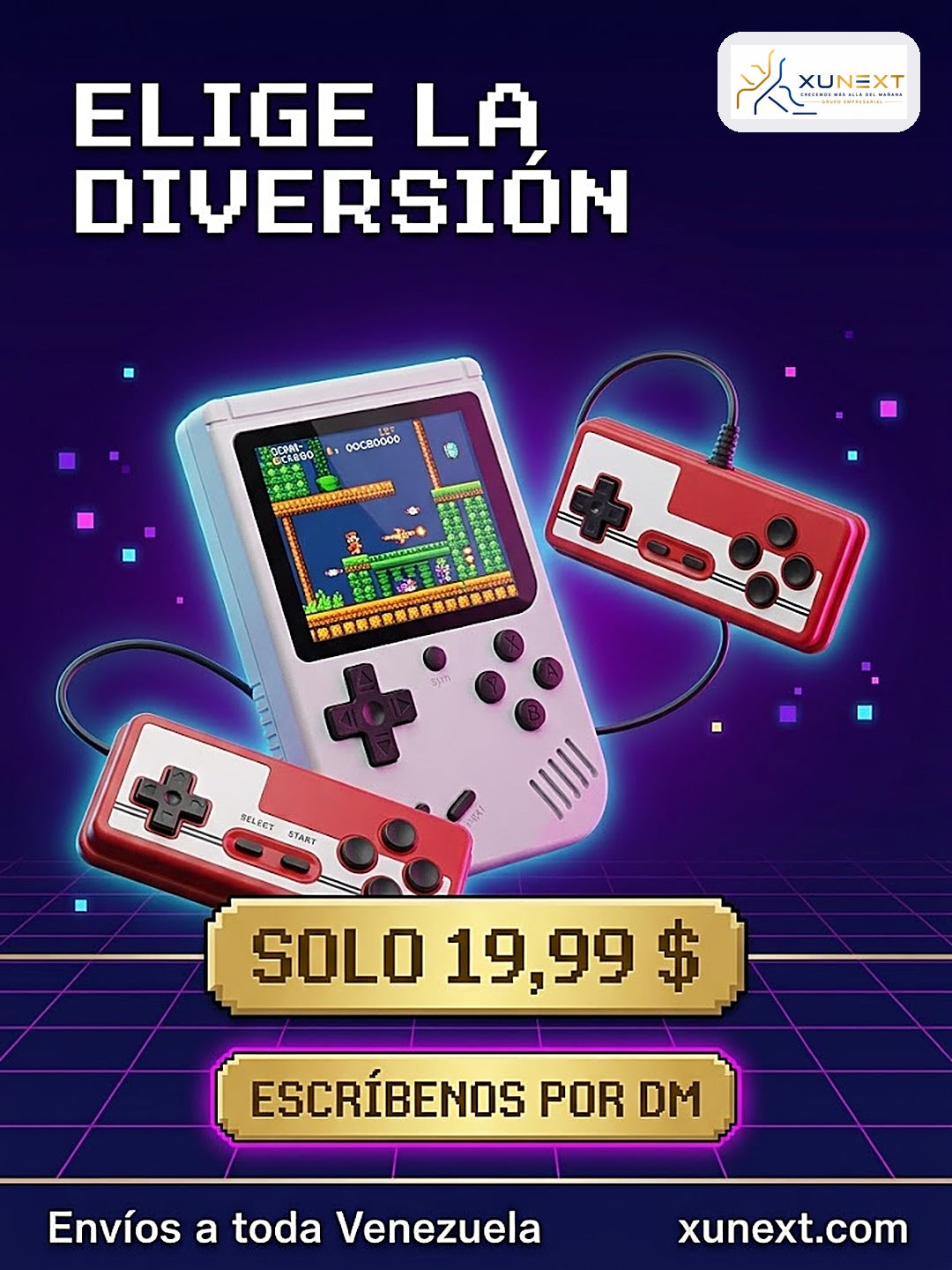 Consola retro 400 en 1 por solo 19,99 $ en XuNext