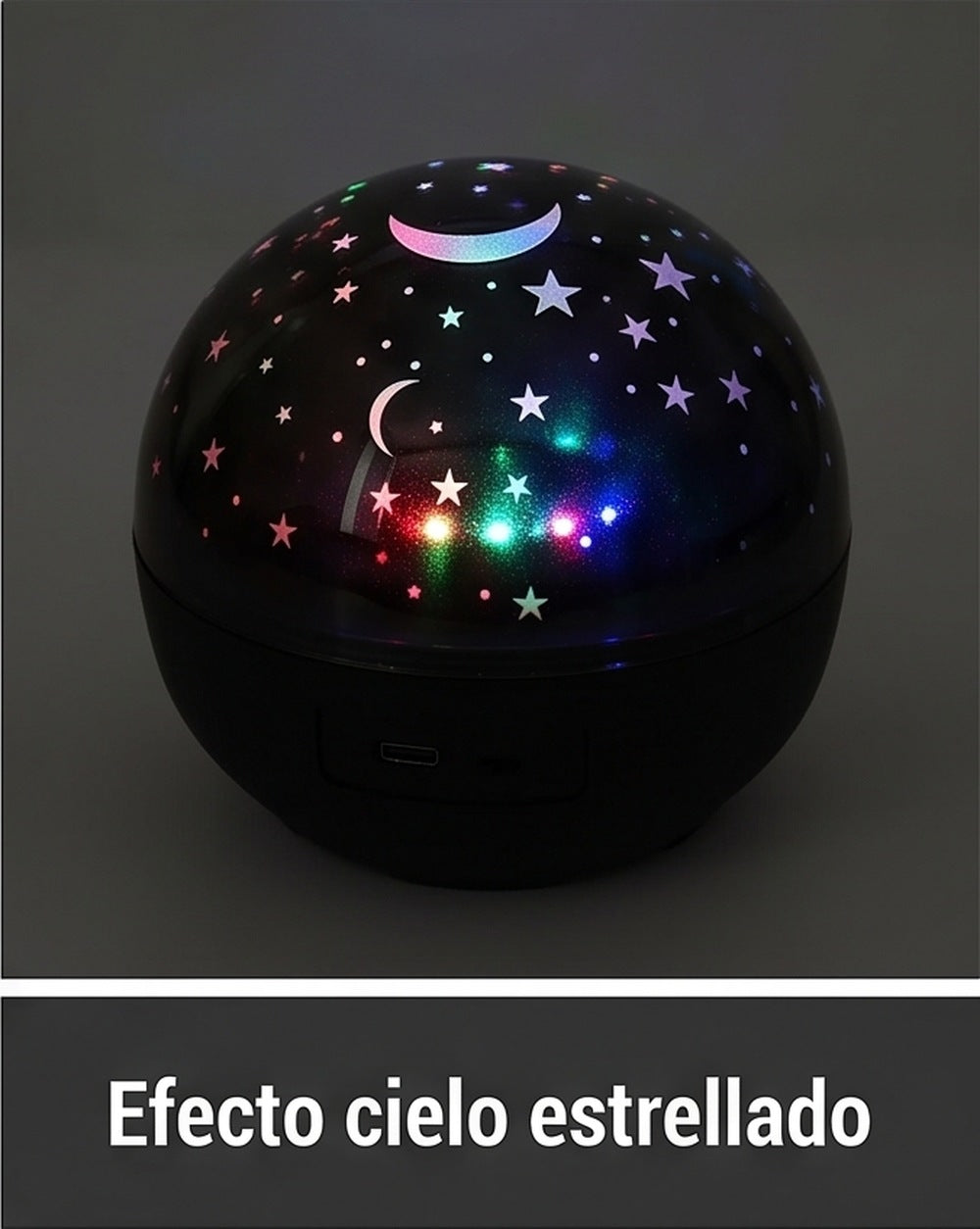 Bola MY-718 encendida con efecto cielo estrellado